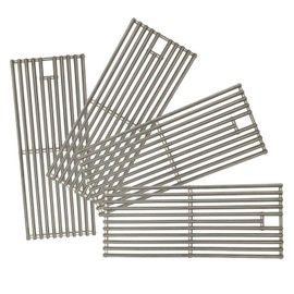GTBBQPai BBQ Grill Grate Replacement Parts for Blaze Grill 3, 4, 5 Burner Blaze Grill Models,18 x 7-3/8(3/8" Triangle Rod 4 PC)