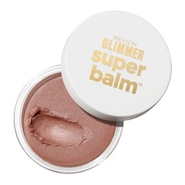 Revlon Glimmer Super Balm, maquillaje facial multiusos brillante, bronceador crema, resaltador y rubor, 002 hora de cóctel, 0.06 onzas