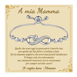 SUNSH Mother's Day Gift, Mother's Day Gift, Love Unlimited Women's Bracelet, Mother's Day/Birthday/Christmas/Thank You Gift for Mum, 2017, No gemstone