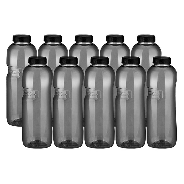 Kavodrink Tritan Water Bottle 1.0 L Black Sports Bottle BPA