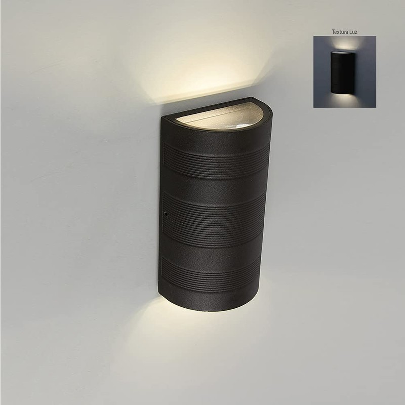 Tecnolite - Lámpara de exterior LED para sobreponer, 6 W,