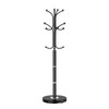 Snaikor Metal Coat Rack Freestanding, Sturdy Coat Rack Stand with