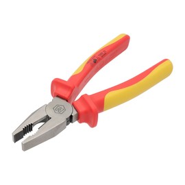 MichaelPro MP003066 8-Inch Insulated Combination Plier, 1000V VDE Certified, Jaws Hardness HRC58 to 62, Two-Toned Anti-Slip Handles