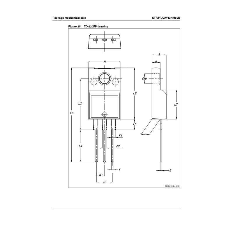 Chanzon STF13NM60N TO-220F Sic Mosfet Transistor Pack of 10