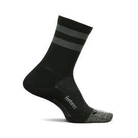 Features Elite_LIGHT_MINI CREW Socks, Black