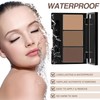 Ninnyi Eyebrow Powder, Eyebrow Palette for Defining, Filling & Sculpting