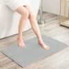 subrtex Chenille Bath Mats for Bathroom Extra Soft and Water