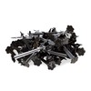 Relaxdays Set of 200 Plastic Pegs, Ground Anchors for Fixing