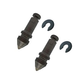 Small Trencher, Auger, Rotating Rock Bit - 14mm,(0.55" Ø) Shank, w/C-Clip. (2)