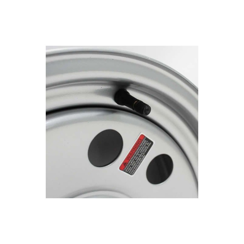 Southwest Wheel 15" x 6" Silver Modular Trailer Wheel (6-5.5"