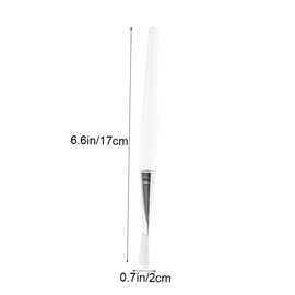 FRCOLOR Makeup Mask Brush 20pcs Nylon Facial Mask Brush for Peel Serum Smooth Application for Women