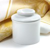 Norpro Porcelain Butter Keeper, White