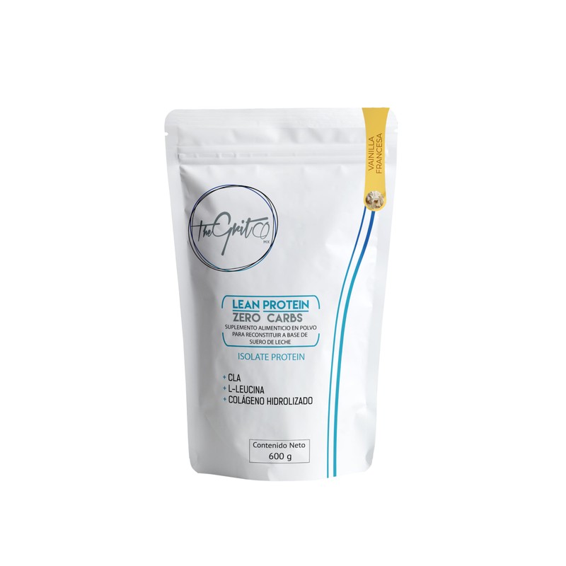The Grit Co Zero Carb, Proteína de Suero de Leche