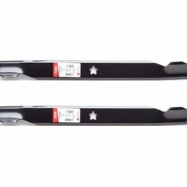 YGXBMdRd 195-039 Oregon Heavy Duty Lawn Mower Blade 2Pack 42inch Compatible with Craftsman 127843, 131323, 133128, 134149, 138498, 138791, 138971, 139775, 24676, 422719, 424752