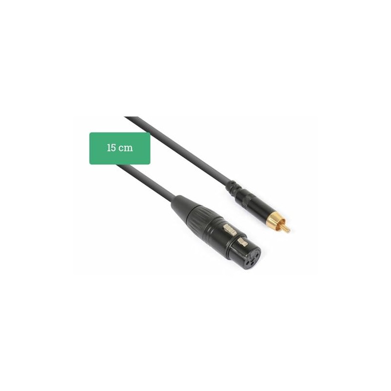PD Connex Cable Converter XLR Female – RCA Male
