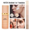 Base De Maquillaje Hidratante 4 En 1 Essence, Larga Duración