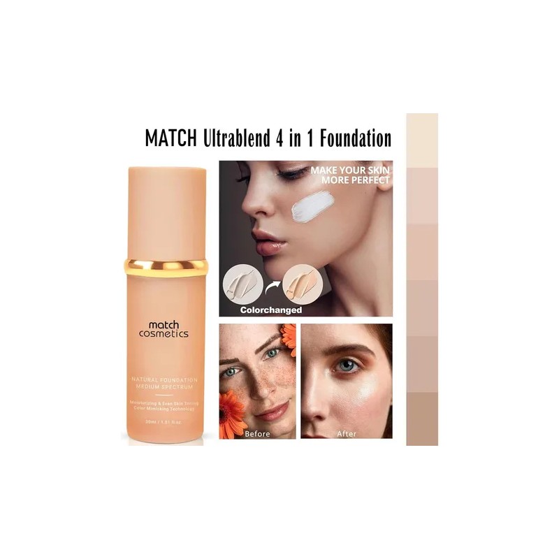 Base De Maquillaje Hidratante 4 En 1 Essence, Larga Duración