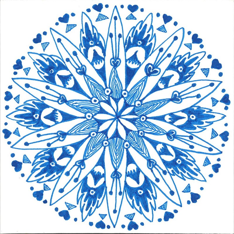 Sakura Pigment Ink Pen, Pigma Micron 1, Blue (ESDK1#36)