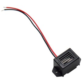 SYCZIOHU 23 X 15 MM 12V Electronic Buzzer Alarm with Lead for Cell Phone,Telephone and Doorbell (4 PCS)