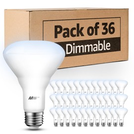 MASTERY MART 36 Pack BR30 LED Bulbs, 65W Equivalent, 5000K Daylight, 700 Lumens, Flicker-Free, Dimmable Flood Lights for Home, Kitchen Long Lasting & Energy Efficient, E26 Base, UL Listed