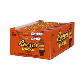 REESE'S Peanut Butter Candy Sticks, 1.5 Ounce (Pack of 20)