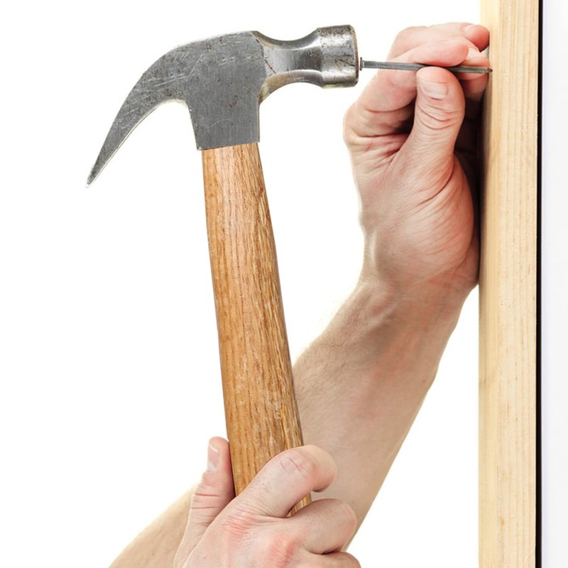 GNIEMCKIN Wood Hammer Handle, 7 Pack Replacement Hammer Handles, Easy