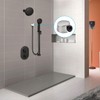 A725NL Round Drop Ell Handheld Shower Wall Connector, Compatible with