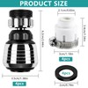 YOUNGSAY Set of 4 Aerator Tap Kitchen, 2 Modes Water