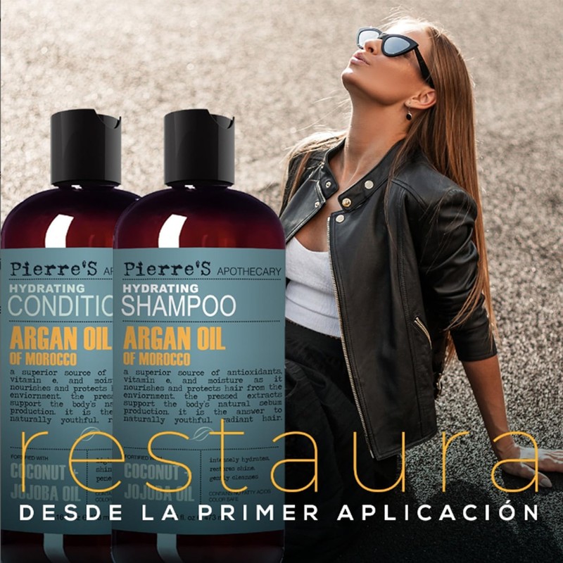 PA Argan Hydrating Shampoo 16 oz