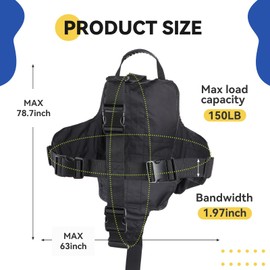 Luggage Backpack Conversion System Luggage Connector Straps – Cross Shaped External Frame Backpack with Handle, Quick-Release Lock, Backrest –Backpack Luggage Strap for Suitcase, Trolley, Handbag