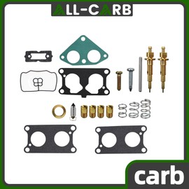 ALL-CARB Carb Repair Kit Replacement for Kawasaki Mule Gas 3000 3010 3020 Carb with Intake Gasket