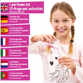 Science4you Super Perfume Making Kit for Kids 8+ Years Old - Make Your Own Perfumes for Girls + 13 DIY Crafts for Kids, Toys, Games and Gifts for Girls Age 8 9 10 11 12+