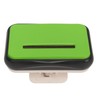 Walking Pedometer Green Solar Battery Powered Distance Calorie Counter Electronic