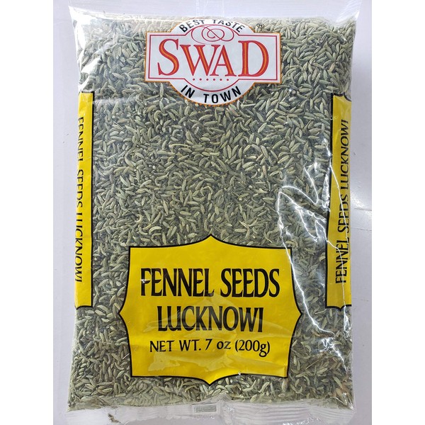 Swad Fennel Seeds -lucknowi 7 Oz