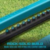 Aqua Joe Oscillating Sprinkler with Adjustable Spray Coverage