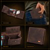 Hodalump Genuine Leather Men's Wallet in Gift Box with RFID
