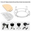 onlyfire Barbecue Cooking Grate System Grilling Accessory for Weber 22"
