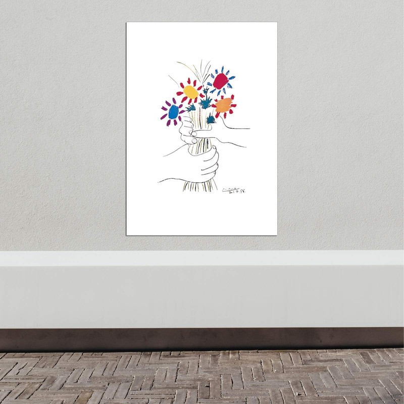 Spiffing Prints Pablo Picasso Petite Fleurs - Large - Archival
