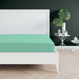 Favorito Jersey Fitted Sheet - 100% Cotton Fitted Sheet - Available in All Colours and Sizes, 180x200 - 200x200 cm