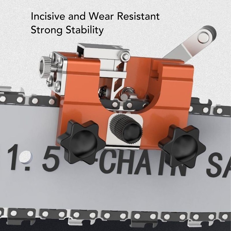 Chainsaw Sharpener Hand Cranked Manual Chain Saw Sharpening Tool Set