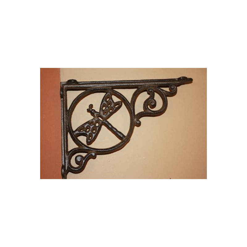 Pack of 3 Dragonfly Design Mailbox Post Accent Corbels /