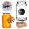 KADAX Honey Jars, 900 ml, Preserving Jars with Fi82 mm