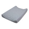 JYOKO Kids Cover for Changing Mat (White Star, 70 x
