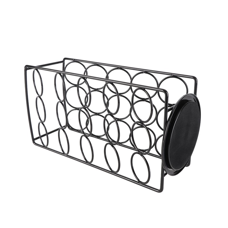 Coffee Pods Holder Pre Assembled Stainless Steel 360 Degree Rotating