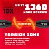 Geinxurn 10Pieces PH2-T25 Impact Double End Screwdriver Bit Set, 2.56