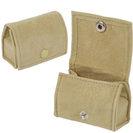 CREATCABIN Velvet Ring Box Small Ring Case Mini Jewelry Storage Box with Plush Interior and Exterior Ring Organize Proposal Holder Wedding Marriage Travel for Women Girlfriend Wife 2.56x1.38 Inch