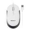 Macally DYNAMOUSE-W USB Optical Silent Click Mouse With 2 Buttons,