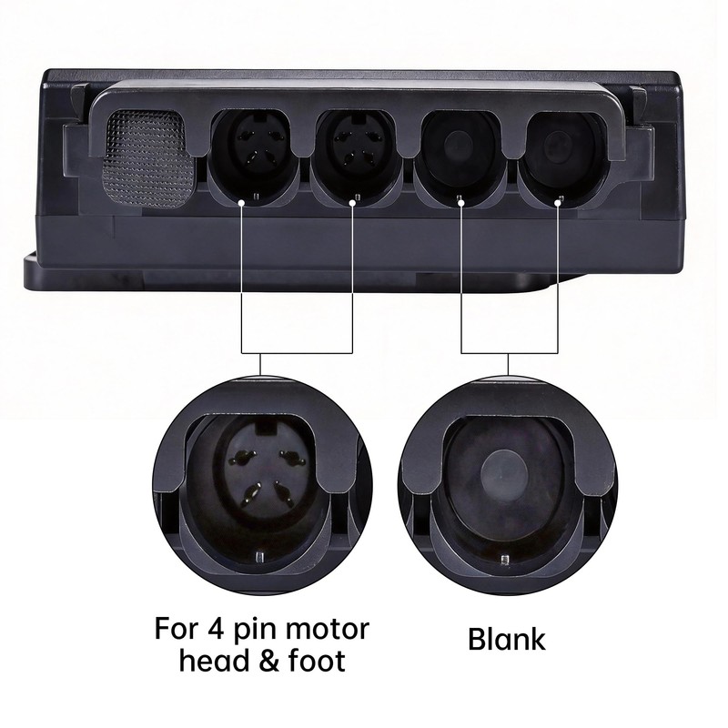 Richmat Adjustable Bed Control Box HJC18 with Bed Remote Replacement
