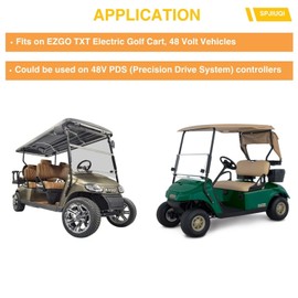 SPJIUQI 620422 73328G01 Golf Cart Speed Sensor Harness 48V Kit w/High Speed Sensor Magnet Fits EZGO TXT Electric Vehicles