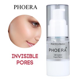 2Pcs Makeup Primer For PHOERA All Matte Oil Free Full Coverage Foundation Base Long Lasting Hydrating Smoothing Moisturizing Makeup Base Matte Face Foundation Primer (#2pcs 18ml)